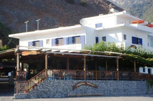 Paralia Guest House อาเยียรูเมลี ภายนอก รูปภาพ